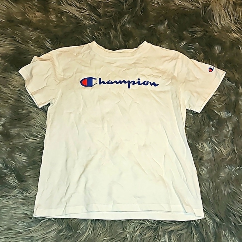 Champion White T-Shirt Women’s Size Extra Small
